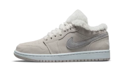 Air Jordan 1 Low SE Sherpa Fleece - DO0750-002