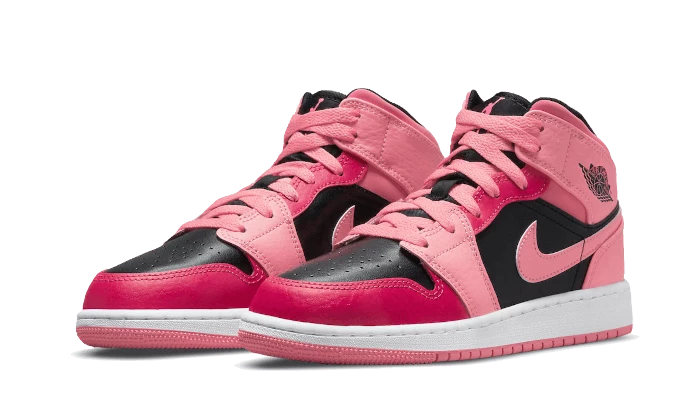 Air Jordan 1 Mid Coral Chalk Pink - 554725-662 4 Air Jordan 1 Mid Coral Chalk Pink - 554725-662 – Bild 2