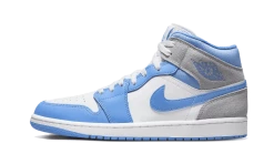 Air Jordan 1 Mid University Blue Grey - DX9276-100
