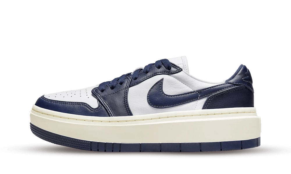 Air Jordan 1 Low Elevate White Midnight Navy Sail - DH7004-141 3 Air Jordan 1 Low Elevate White Midnight Navy Sail - DH7004-141
