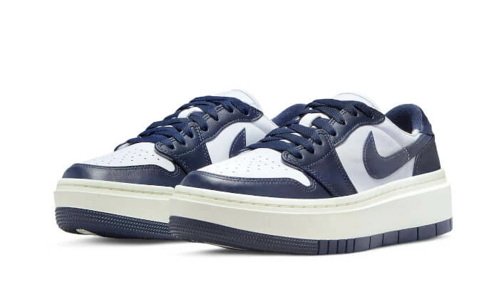 Air Jordan 1 Low Elevate White Midnight Navy Sail - DH7004-141 4 Air Jordan 1 Low Elevate White Midnight Navy Sail - DH7004-141 – Bild 2
