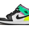 Air Jordan 1 Mid Pastel Black Toe - 554725-175 -Nike Verkäufe 2023 air jordan 1 mid pastel black toe gs 1 1000 2048x2048
