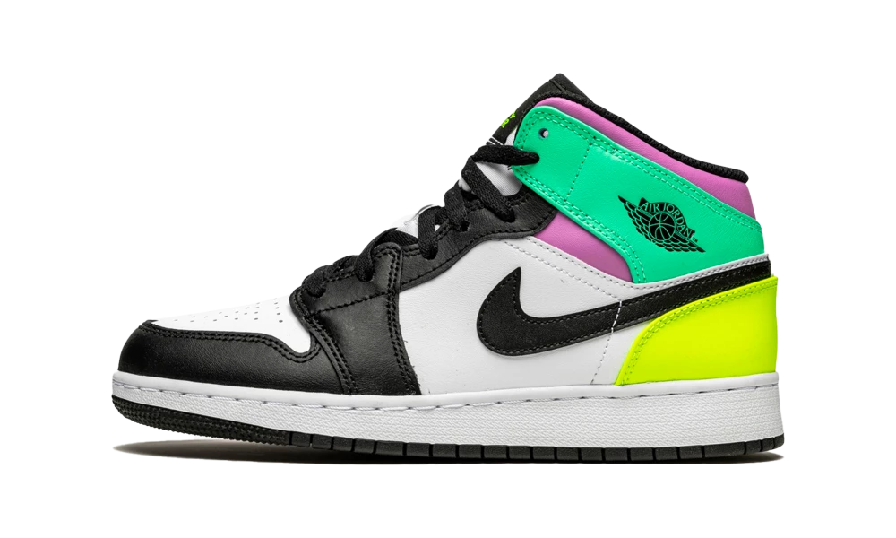 Air Jordan 1 Mid Pastel Black Toe - 554725-175 3 Air Jordan 1 Mid Pastel Black Toe - 554725-175