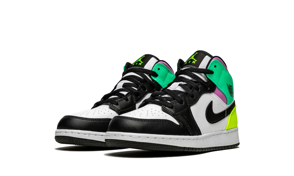 Air Jordan 1 Mid Pastel Black Toe - 554725-175 4 Air Jordan 1 Mid Pastel Black Toe - 554725-175 – Bild 2