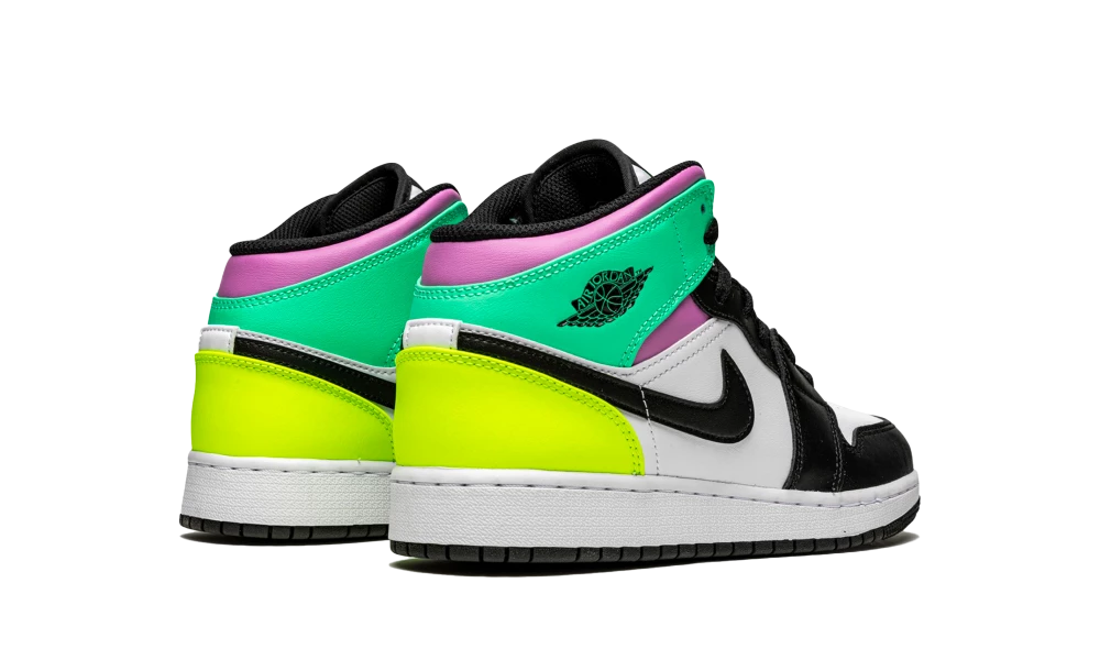 Air Jordan 1 Mid Pastel Black Toe - 554725-175 5 Air Jordan 1 Mid Pastel Black Toe - 554725-175 – Bild 3