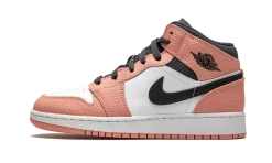Air Jordan 1 Mid Pink Quartz - 555112-603