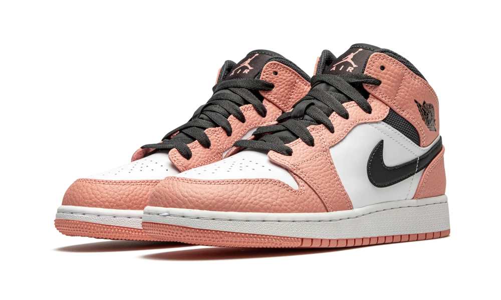 Air Jordan 1 Mid Pink Quartz - 555112-603 4 Air Jordan 1 Mid Pink Quartz - 555112-603 – Bild 2