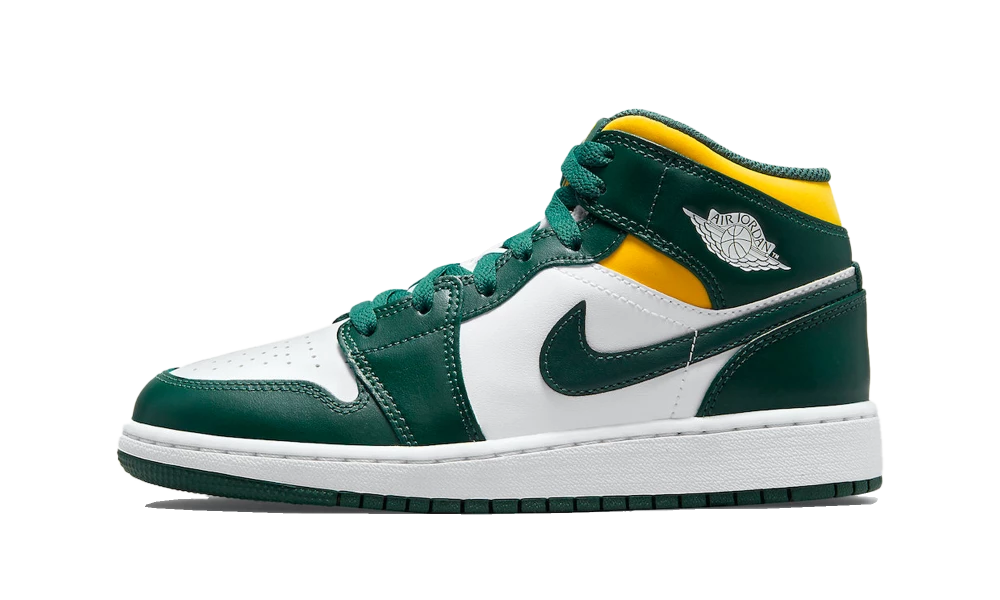 Air Jordan 1 Mid Sonics - 554724-371 3 Air Jordan 1 Mid Sonics - 554724-371