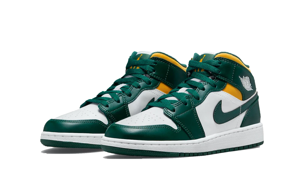 Air Jordan 1 Mid Sonics - 554724-371 4 Air Jordan 1 Mid Sonics - 554724-371 – Bild 2