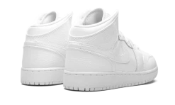 Air Jordan 1 Mid Triple White - 554725-130 -Nike Verkäufe 2023 air jordan 1 mid white 3 1000 2048x2048