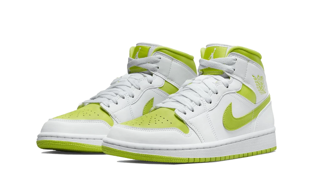 Air Jordan 1 Mid White Lime - BQ6472-131 4 Air Jordan 1 Mid White Lime - BQ6472-131 – Bild 2