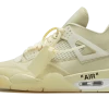Air Jordan 4 Retro Off-White Sail - CV9388-100 -Nike Verkäufe 2023 air jordan 4 retro off white sail w 1 1000 2048x2048
