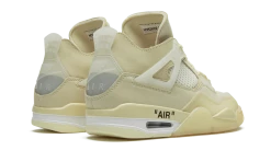 Air Jordan 4 Retro Off-White Sail - CV9388-100 -Nike Verkäufe 2023 air jordan 4 retro off white sail w 3 1000 2048x2048