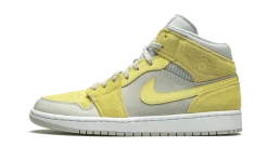 Air Jordan 1 Mid Mixed Textures Yellow - DA4666-001