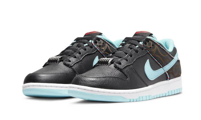 Nike Dunk Low SE Barber Shop Black - DH7614-001 4 Nike Dunk Low SE Barber Shop Black - DH7614-001 – Bild 2