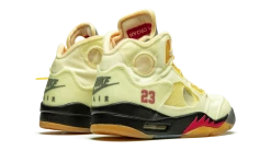 Air Jordan 5 Retro Off-White Sail - DH8565-100 -Nike Verkäufe 2023 off white air jordan 5 sail red 3 1000 2048x2048