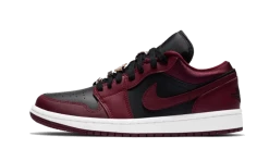 Air Jordan 1 Low Dark Beetroot Black - DB6491-600
