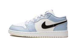 Air Jordan 1 Low Ice Blue Black - 554723-401