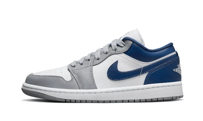 Air Jordan 1 Low White Grey Blue - DC0774-042 3 Air Jordan 1 Low White Grey Blue - DC0774-042