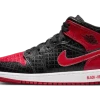 Air Jordan 1 Mid Bred Text - DM9650-001