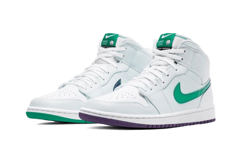 Air Jordan 1 Mid Nike Hoops - CW5853-100 4 Air Jordan 1 Mid Nike Hoops - CW5853-100 – Bild 2