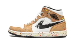 Air Jordan 1 Mid SE Brushstroke - DA8005-100
