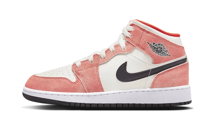 Air Jordan 1 Mid SE Orange Suede - DV1336-800 3 Air Jordan 1 Mid SE Orange Suede - DV1336-800