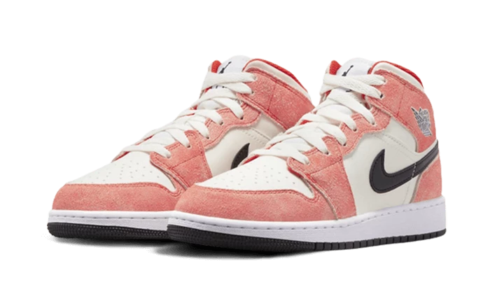 Air Jordan 1 Mid SE Orange Suede - DV1336-800 4 Air Jordan 1 Mid SE Orange Suede - DV1336-800 – Bild 2