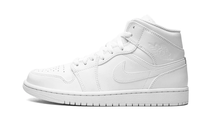 Air Jordan 1 Mid Triple White (2022) 3 Air Jordan 1 Mid Triple White (2022)