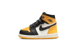 Air Jordan 1 Retro High OG Yellow Toe Bébé (TD)