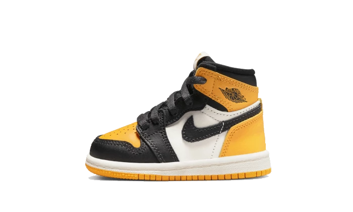 Air Jordan 1 Retro High OG Yellow Toe Bébé (TD)