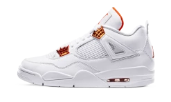 Air Jordan 4 Retro Metallic Orange - CT8527-118