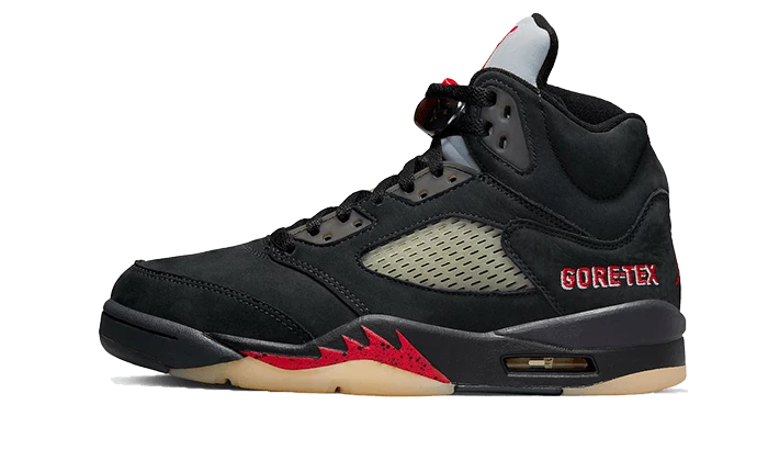 Air Jordan 5 Retro Gore-Tex Off-Noir - DR0092-001 3 Air Jordan 5 Retro Gore-Tex Off-Noir - DR0092-001