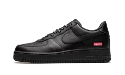 Nike Air Force 1 Low Black Supreme - CU9225-001