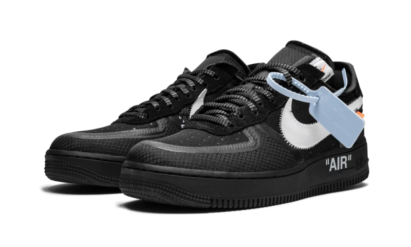 Nike Air Force 1 Low Off-White Black - AO4606-001 4 Nike Air Force 1 Low Off-White Black - AO4606-001 – Bild 2