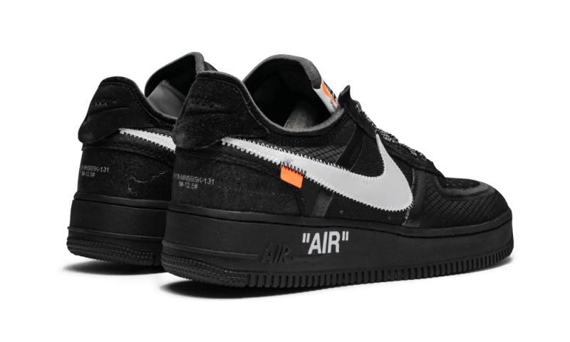Nike Air Force 1 Low Off-White Black - AO4606-001 5 Nike Air Force 1 Low Off-White Black - AO4606-001 – Bild 3
