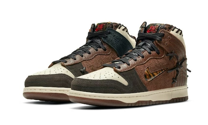 Nike Dunk High Bodega Legend Fauna Brown - CZ8125-200 4 Nike Dunk High Bodega Legend Fauna Brown - CZ8125-200 – Bild 2