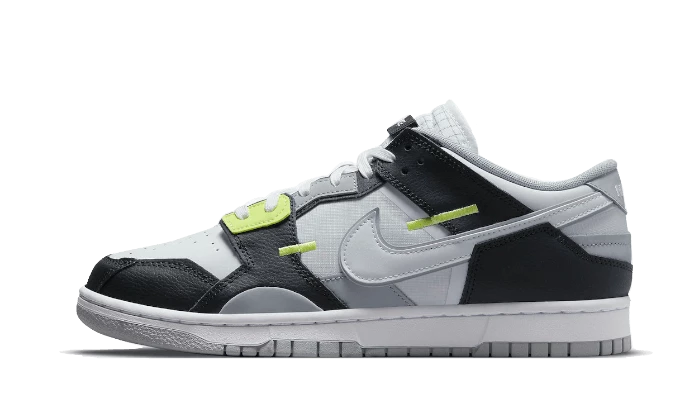 Nike Dunk Low Scrap Wolf Grey - DC9723-001 3 Nike Dunk Low Scrap Wolf Grey - DC9723-001