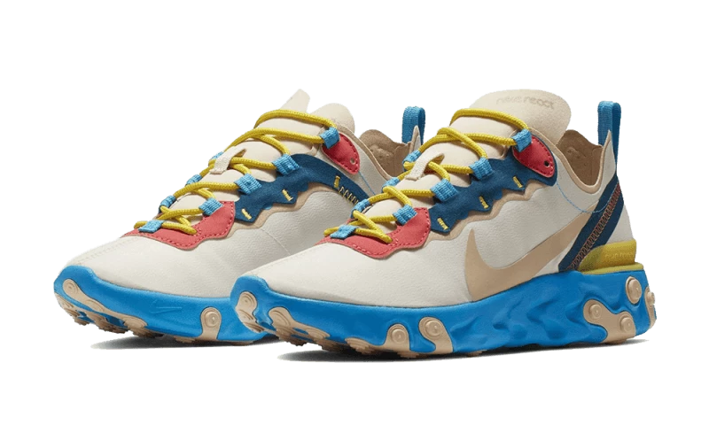 Nike React Element 55 Tan Blue Red - BQ2728-201 4 Nike React Element 55 Tan Blue Red - BQ2728-201 – Bild 2