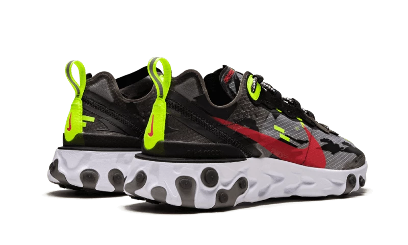 Nike React Element 87 Medium Olive Volt Crimson - CJ4988-200 5 Nike React Element 87 Medium Olive Volt Crimson - CJ4988-200 – Bild 3