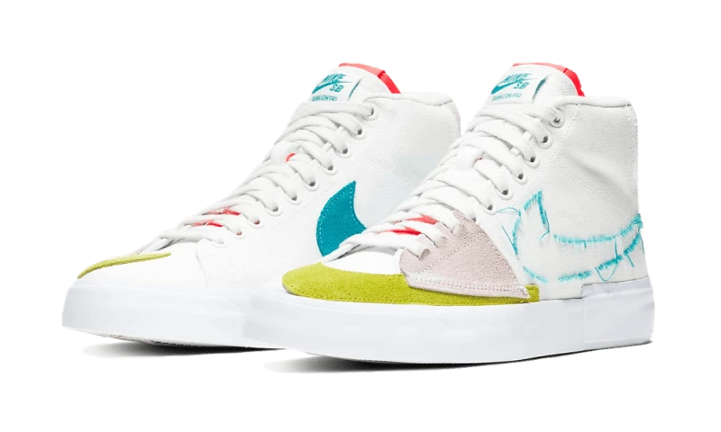 Nike SB Blazer Mid Edge Hack Pack White Multi - CI3833-101 4 Nike SB Blazer Mid Edge Hack Pack White Multi - CI3833-101 – Bild 2
