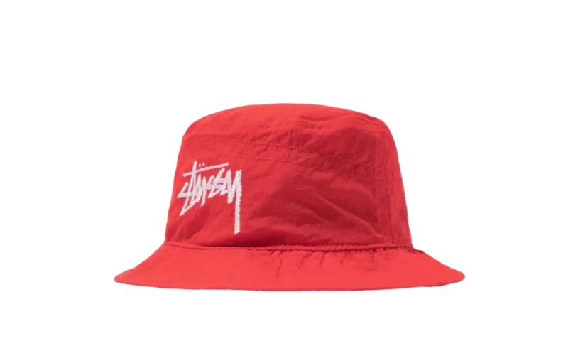 Nike Stussy Bucket Hat Habanero Red - CT8411-634 3 Nike Stussy Bucket Hat Habanero Red - CT8411-634